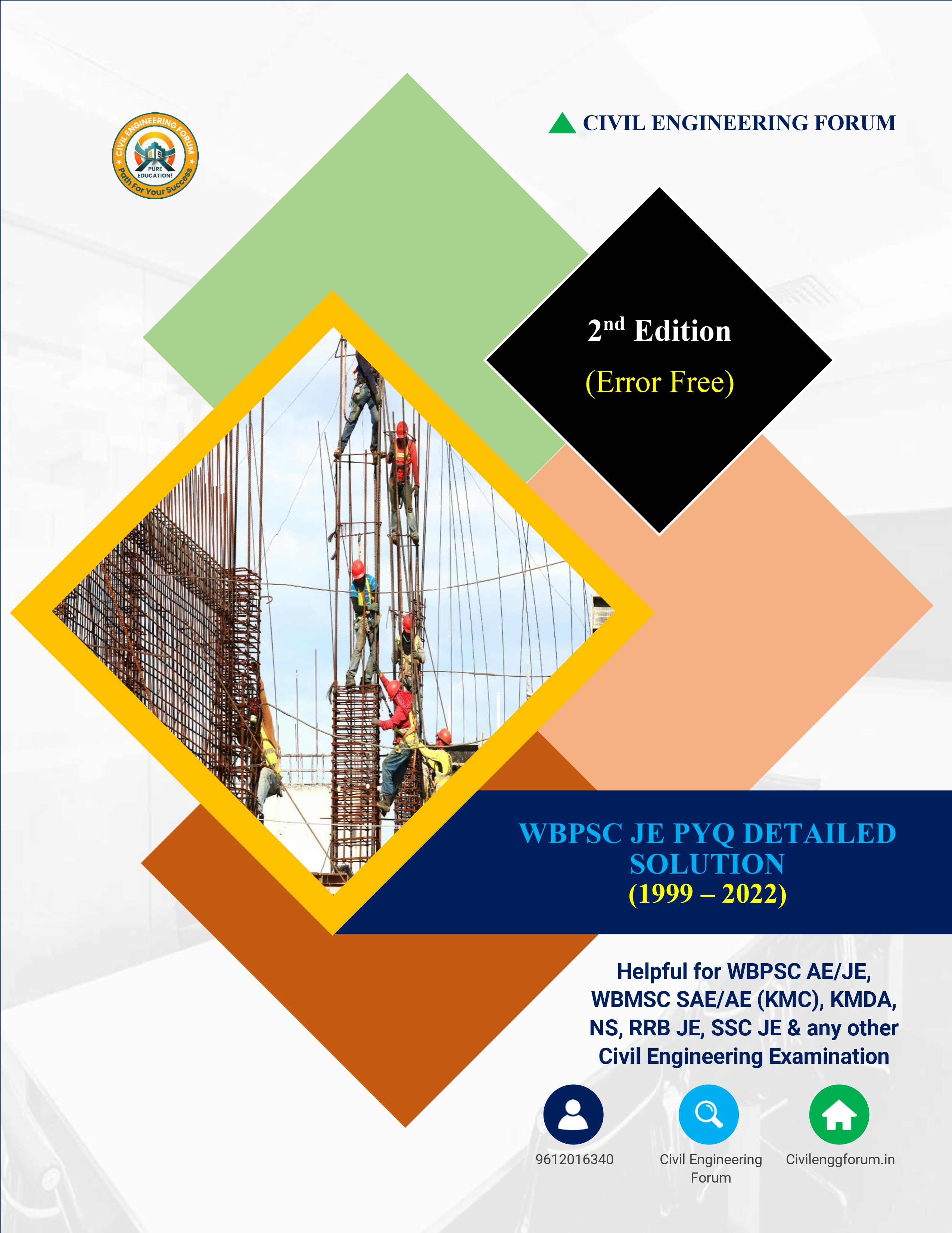 WBPSC JE PYQ Detailed Solution Book [2nd Edition, Error Free]